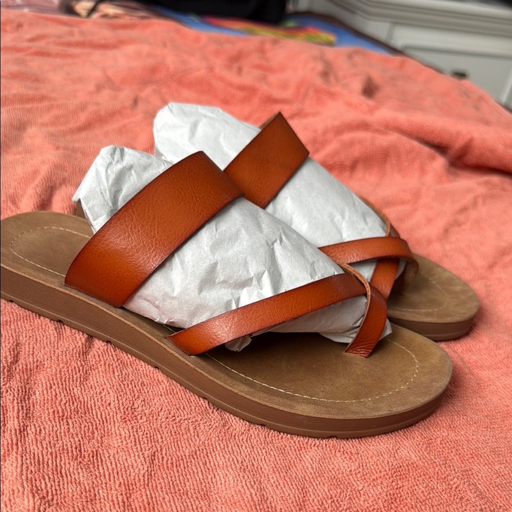 Brown Leather Sandals